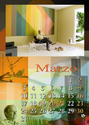 755. 151107. 09. Calendario Aprial. Marzo.