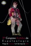 760. 010208. 47. Cartel del II Congreso Andaluz de Espeleología.