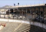 772. 010808. 03. Obras de reparación en la Plaza de Toros.