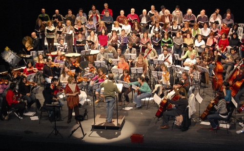 779. 151108. 28. Ensayo de la Orquesta de Priego en Jaén.