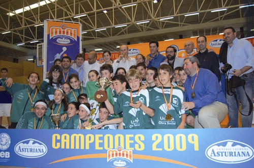 791. 150509. 38. Campeones de España de Selecciones Autonómicas de Minibasket.