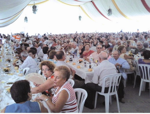 799. 150909. 52. Feria de los Mayores, 2009, en la Caseta Municipal.