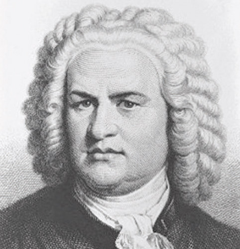818. 010710. 44.  El compositor Juan Sebastián Bach.