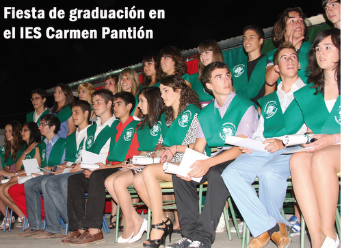 818. 010710. 53. Fiesta de graduación en el IES Carmen Pantión.
