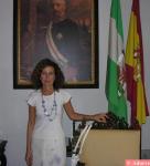 748. 010807. 13.  La alcaldesa Encarnación Ortiz en su despacho. (Foto, Guti).