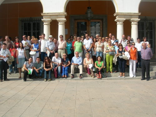 753. 151007. 15. Los participantes en el "Congreso de Andalucía Barroca" en Priego.