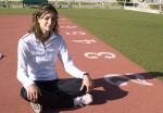 762-763. 010308.88. Julia España García Ligero, campeona de España en 200 m. femeninos.