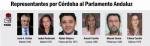 764. 010408. 38. Representantes por Córdoba en el Parlamento Andaluz por el PSOE.