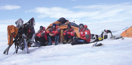 773-774. 150808. 77. Componentes de la expedición a Groenlandia.