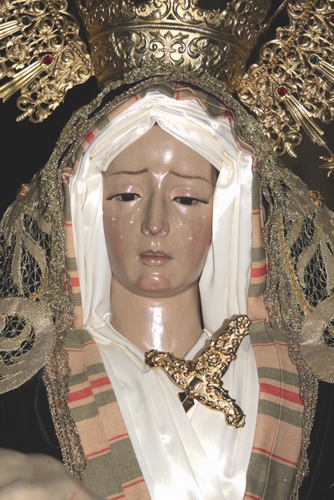 787-788. 010409. 29. Virgen de las Angustias, recientemente restaurada. (M. Osuna).