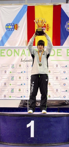 790. 010509. 45. Paula Bueno, campeona juvenil de España.