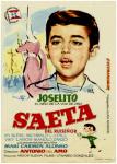 739-740. 150307. 31. Cartel de la película Saeta del Ruiseñor, rodada en Priego en el año 1957.