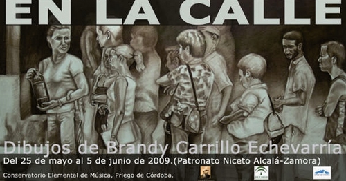 792. 010609. 29. Exposición de dibujos de Brandy Carrillo Echevarría.