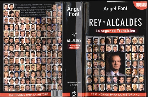 796. 010809. 25. Portada del libro Rey y alcaldes, de Ángel Font.