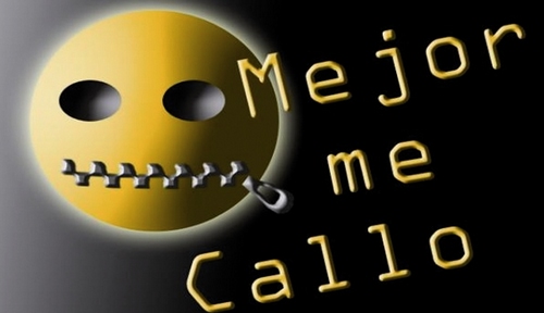 799. 150909. 35. Logotipo del grupo "Mejor me callo".