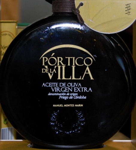 799. 150909. 47. Los aceites Pórtico de la Villa y Señorío de Vizcántar, premiados en la Argentina.