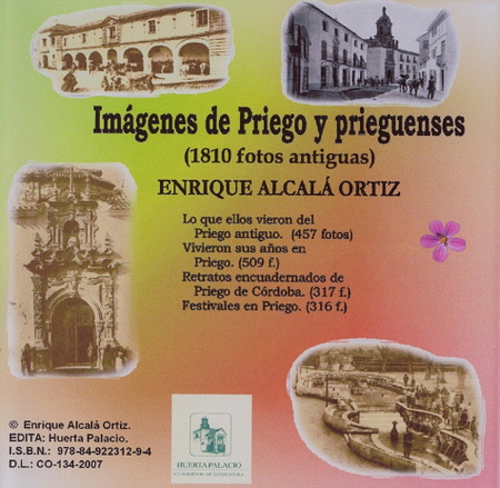 743. 150507. 15. Portada del DVD, "Imágenes de Priego y prieguenses", de Enrique Alcalá Ortiz.