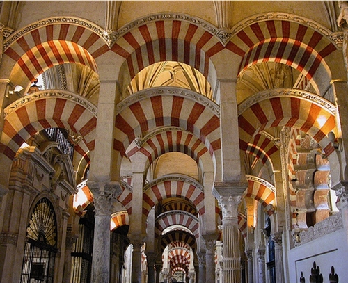 810. 010310. 31. Interior de la Mezquita de Córdoba.