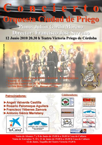 816. 010610. 60. Concierto Orquesta Ciudad de Priego.