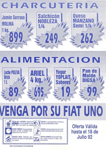 556. Precios de supermercado