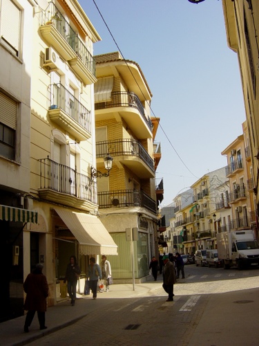 25.10. 118. Calles Lozano Sidro, San Marcos, Avda. España y Niceto Alcalá-Zamora. Priego. 2006.
