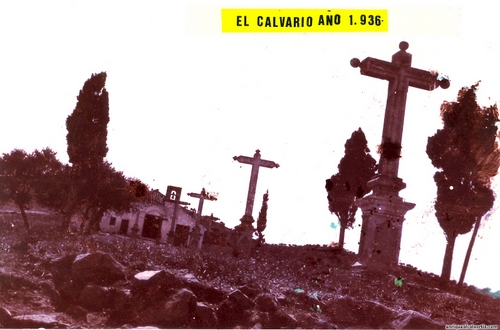El Calvario, 1936. Foto, Antonio Carrillo Carrillo.