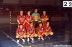 La Pollinica. Equipos, torneo de futbito. 1996. Priego. Foto, Arroyo Luna.