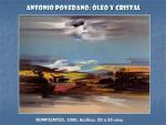 19.19.03.51. Antonio Povedano, óleo y cristal.