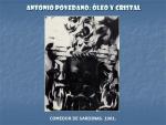 19.19.04.08. Antonio Povedano, óleo y cristal.