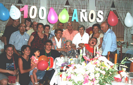 Librada Jiménez Olmo cumple 100 años
