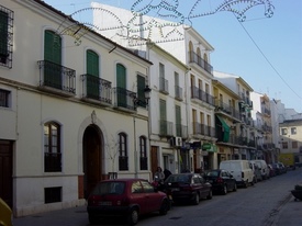 Calle Lozano Sidro. (Foto: Enrique Alcalá).