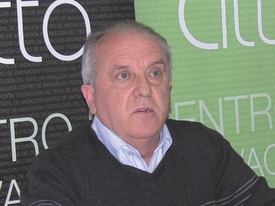 Tomás Delgado, presiente del Citta de Priego de Córdoba
