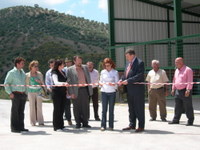 Inauguración de las instalaciones del Punto Limpio. (Foto: Mercedes Ruiz)